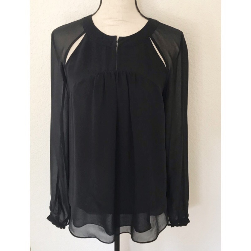 1. State Shoulder Cut Out Blouse
